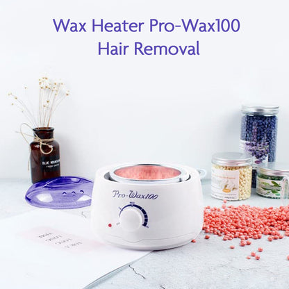 AuriGlam wax and oil heater showing its auto shut-off feature.
